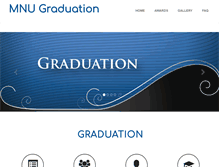 Tablet Screenshot of graduation.mnu.edu.mv