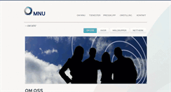 Desktop Screenshot of mnu.no